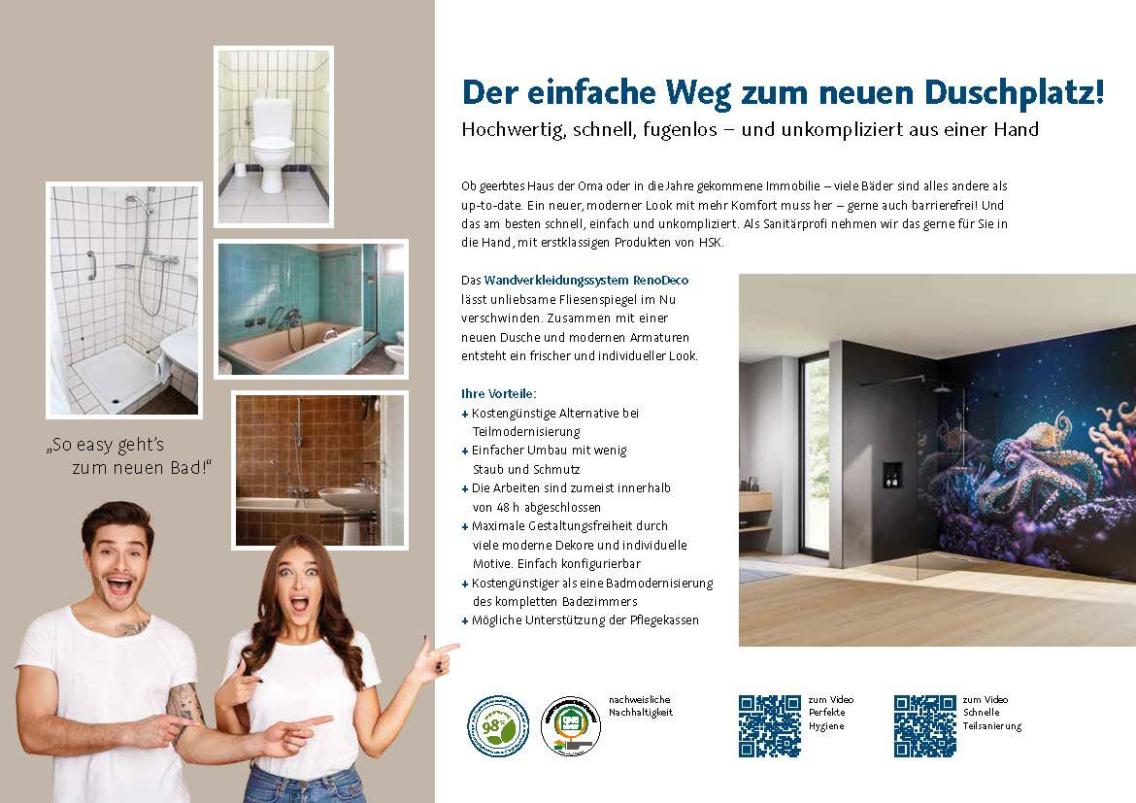 Pärchen macht Werbung