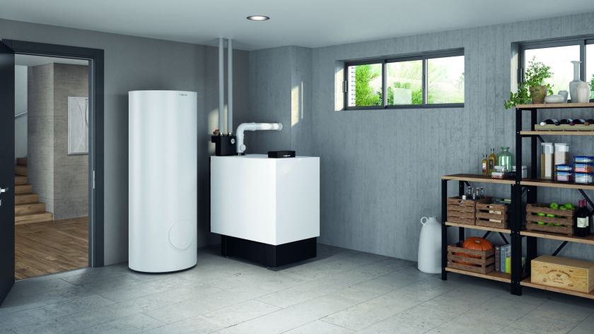 Heizung und Warmwasserspeicher